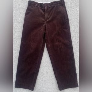Vintage L.L. Bean Natural Fit Men's Corduroy Pants 34 x 29, Brown